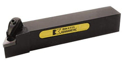 Kennametal - DDJN, Left Hand Cut, 3° Lead Angle, 32mm Shank Height x 25mm Shank Width, Negative Rake Indexable Turning Toolholder - 170mm OAL, DN..1506.. Insert Compatibility, Series Kenclamp - Makers Industrial Supply