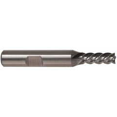 Cleveland - 3/4", 1-5/8" LOC, 3/4" Shank Diam, 3-7/8" OAL, 4 Flute, High Speed Steel Square End Mill - Makers Industrial Supply