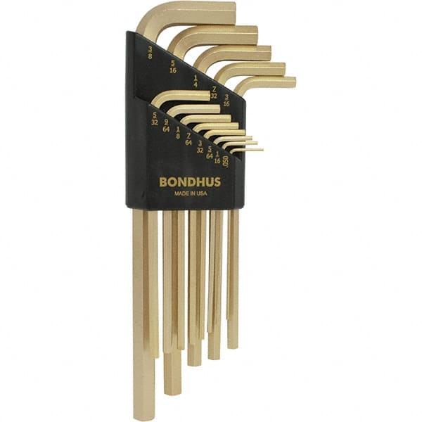 Bondhus - Hex Key Sets Tool Type: Hex Handle Type: L-Key Long Arm - Makers Industrial Supply