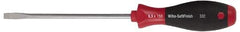 Wiha - Standard Slotted Screwdriver - Ergonomic Handle - Makers Industrial Supply