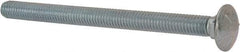 Value Collection - 3/8-16 UNC 5" Length Under Head, Standard Square Neck, Carriage Bolt - Grade 5 Steel, Zinc-Plated Finish - Makers Industrial Supply