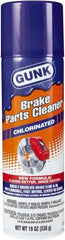 Gunk - Chlorinated Brake Parts Cleaner - 19 oz Aerosol Can - Makers Industrial Supply