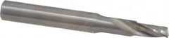 Onsrud - 3/16" Cutting Diam x 3/8" Length of Cut, 1 Flute, Upcut Spiral Router Bit - Uncoated, Right Hand Cut, Solid Carbide, 2" OAL x 1/4" Shank Diam, Single Edge, 21° Helix Angle - Makers Industrial Supply