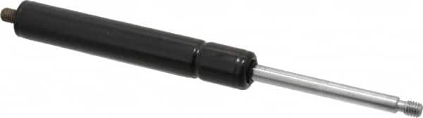 Value Collection - 0.24" Rod Diam, 0.59" Tube Diam, 100 Lb Capacity, Gas Spring - 7.5" Extended Length, 2" Stroke Length, Threaded End, Black Nitride Piston - Makers Industrial Supply