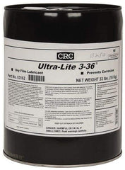 CRC - 5 Gal Pail Dry Film Lubricant - Amber, -40°F to 300°F, Food Grade - Makers Industrial Supply