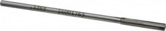 Made in USA - 0.1765" Carbide-Tipped 4 Flute Chucking Reamer - Straight Flute, 0.151" Straight Shank, 1" Flute Length, 4" OAL - Makers Industrial Supply