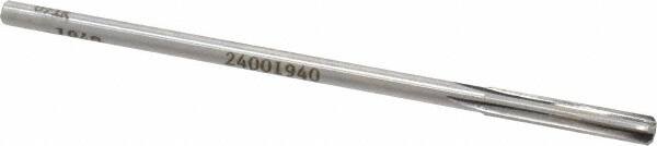 Made in USA - 0.194" Carbide-Tipped 4 Flute Chucking Reamer - Makers Industrial Supply