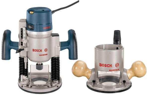 Bosch - Router Kits Router Type: Fixed/Plunge Combination Speed (RPM): 8000-25000 - Makers Industrial Supply