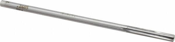 Made in USA - 0.2465" Carbide-Tipped 4 Flute Chucking Reamer - Makers Industrial Supply