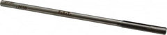 Made in USA - 0.265" Carbide-Tipped 4 Flute Chucking Reamer - Straight Flute, 15/64" Straight Shank, 1-1/2" Flute Length, 6" OAL - Makers Industrial Supply