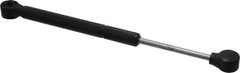 Made in USA - 0.32" Rod Diam, 0.87" Tube Diam, 100 Lb Capacity, Hydraulic Dampers - Extension, 12.24" Extended Length, 4" Stroke Length, Plastic Ball Socket, Chrome-Plated Piston - Makers Industrial Supply