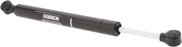 Made in USA - 0.32" Rod Diam, 0.87" Tube Diam, 100 Lb Capacity, Hydraulic Dampers - Extension, 14.49" Extended Length, 5" Stroke Length, Plastic Ball Socket, Chrome-Plated Piston - Makers Industrial Supply