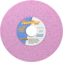 Norton - 7" Diam x 1-1/4" Hole x 1/2" Thick, G Hardness, 46 Grit Surface Grinding Wheel - Aluminum Oxide, Type 1, Coarse Grade, 3,600 Max RPM, Vitrified Bond, No Recess - Makers Industrial Supply