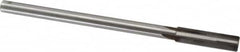 Made in USA - 0.456" Carbide-Tipped 4 Flute Chucking Reamer - Straight Flute, 3/8" Straight Shank, 1-3/4" Flute Length, 7" OAL - Makers Industrial Supply