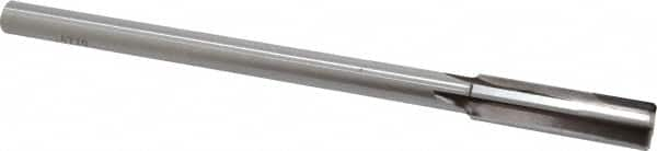 Made in USA - 0.472" Carbide-Tipped 4 Flute Chucking Reamer - Straight Flute, 3/8" Straight Shank, 1-3/4" Flute Length, 7" OAL - Makers Industrial Supply