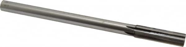 Made in USA - 0.626" Carbide-Tipped 6 Flute Chucking Reamer - Makers Industrial Supply