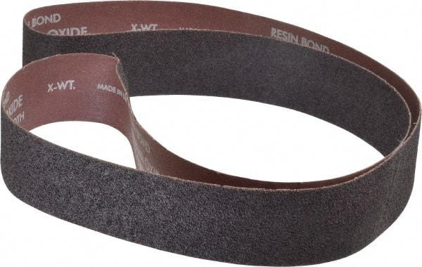 Norton - 2" Wide x 60" OAL, 36 Grit, Aluminum Oxide Abrasive Belt - Aluminum Oxide, Very Coarse, Coated, Series R228 - Makers Industrial Supply