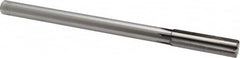 Made in USA - 0.631" Carbide-Tipped 6 Flute Chucking Reamer - Straight Flute, 9/16" Straight Shank, 2-1/4" Flute Length, 9" OAL - Makers Industrial Supply