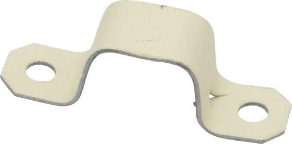 Wiremold - 1-7/8 Inch Long x 1/2 Inch Wide x 7/8 Inch High, Raceway Strap - Ivory, For Use with Wiremold 500 Series Raceways - Makers Industrial Supply