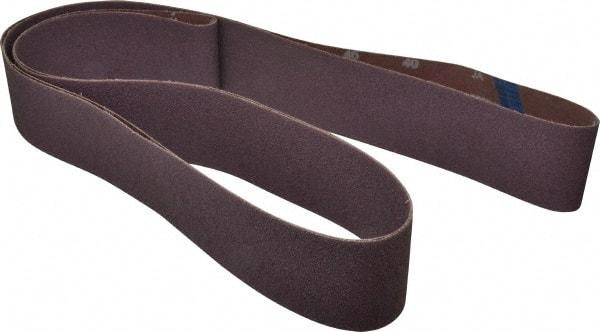 Norton - 3" Wide x 132" OAL, 40 Grit, Aluminum Oxide Abrasive Belt - Aluminum Oxide, Coarse, Coated, Series R228 - Makers Industrial Supply