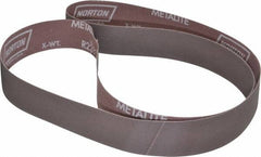 Norton - 1-1/2" Wide x 60" OAL, 320 Grit, Aluminum Oxide Abrasive Belt - Aluminum Oxide, Extra Fine, Coated, Series R228 - Makers Industrial Supply