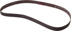 Norton - 1/2" Wide x 24" OAL, 240 Grit, Aluminum Oxide Abrasive Belt - Aluminum Oxide, Very Fine, Coated, Series R228 - Makers Industrial Supply