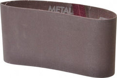 Norton - 3-1/2" Wide x 15-1/2" OAL, 220 Grit, Aluminum Oxide Abrasive Belt - Aluminum Oxide, Very Fine, Coated, Series R228 - Makers Industrial Supply