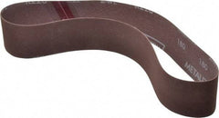 Norton - 2" Wide x 30" OAL, 180 Grit, Aluminum Oxide Abrasive Belt - Aluminum Oxide, Very Fine, Coated, Series R228 - Makers Industrial Supply