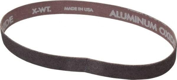 Norton - 3/4" Wide x 18" OAL, 40 Grit, Aluminum Oxide Abrasive Belt - Aluminum Oxide, Coarse, Coated, Series R228 - Makers Industrial Supply