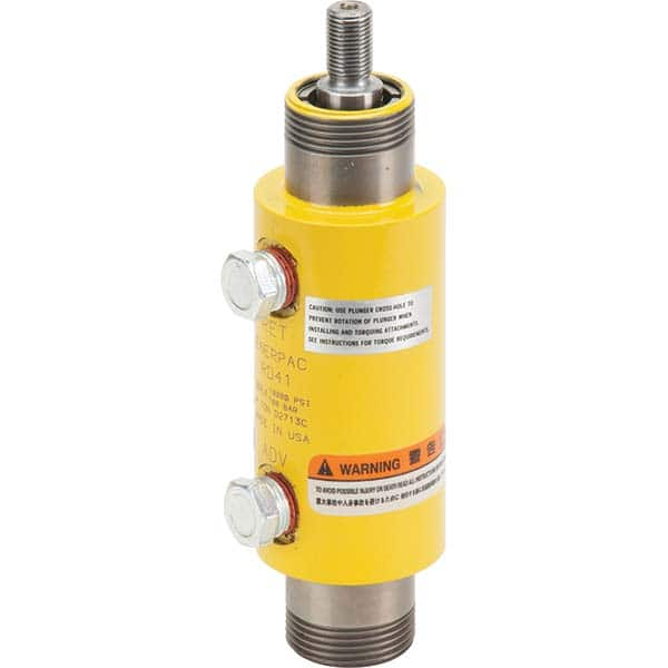 Enerpac - Compact Hydraulic Cylinders Type: Double Acting Mounting Style: Base Mounting Holes - Makers Industrial Supply