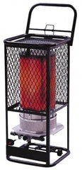 Heatstar - 125,000 BTU, Natural Gas Radiant Heater - 16-1/4" Long x 16-1/4" Wide x 35" High - Makers Industrial Supply