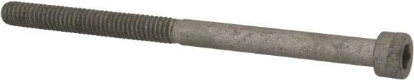 Armor Coat - #8-32 UNC Hex Socket Drive, Socket Cap Screw - Alloy Steel, Armor Coat Finish, Partially Threaded, 2-1/2" Length Under Head - Makers Industrial Supply