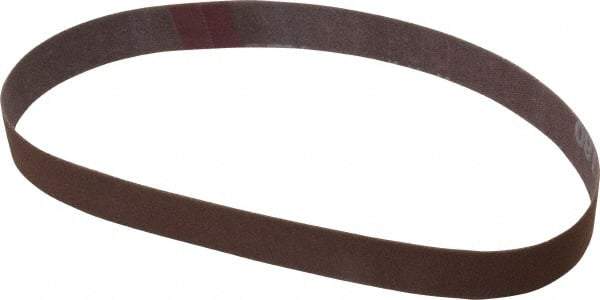 Norton - 3/4" Wide x 18" OAL, 180 Grit, Aluminum Oxide Abrasive Belt - Aluminum Oxide, Very Fine, Coated, Series R228 - Makers Industrial Supply