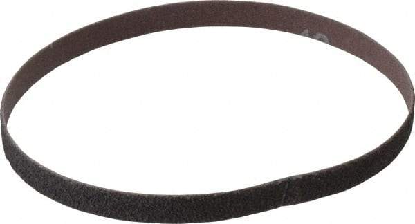 Norton - 3/8" Wide x 13" OAL, 40 Grit, Aluminum Oxide Abrasive Belt - Aluminum Oxide, Coarse, Coated, Series R228 - Makers Industrial Supply