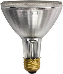 Philips - 39 Watt Halogen Flood/Spot Medium Screw Lamp - 2,900°K Color Temp, 500 Lumens, 120 Volts, Dimmable, PAR30, 1,100 hr Avg Life - Makers Industrial Supply