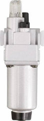 PRO-SOURCE - 1/2" NPT, 290 Max psi Standard Modular Lubricator - Aluminum Bowl, Aluminum Die Cast Body, 200 CFM, 140°F Max Temp, 2-3/4" Wide x 9.45" High - Makers Industrial Supply