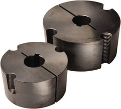 TB Wood's - 2-1/2" Bore, 1/2 Thread, 5/8" Wide Keyway, 3/16" Deep Keyway, Tapered Lock Sprocket Bushing - 3-3/8" Max Outside Diam - Makers Industrial Supply