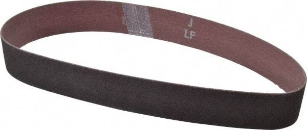 Norton - 1" Wide x 18" OAL, 80 Grit, Aluminum Oxide Abrasive Belt - Aluminum Oxide, Medium, Coated, Series R228 - Makers Industrial Supply