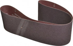 Norton - 4" Wide x 48" OAL, 40 Grit, Aluminum Oxide Abrasive Belt - Aluminum Oxide, Coarse, Coated, Series R228 - Makers Industrial Supply