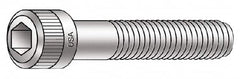 Armor Coat - 5/16-18 UNC Hex Socket Drive, Socket Cap Screw - Alloy Steel, Armor Coat Finish, Partially Threaded, 4" Length Under Head - Makers Industrial Supply