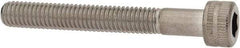 Made in USA - #10-32 UNF Hex Socket Drive, Socket Cap Screw - Grade 18-8 Stainless Steel, Uncoated, 1-1/2" Length Under Head - Makers Industrial Supply