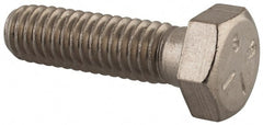 Made in USA - 5/16-18 UNC, 1-1/8" Length Under Head Hex Head Cap Screw - Makers Industrial Supply