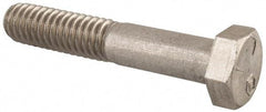 Made in USA - 5/16-18 UNC, 1-3/4" Length Under Head Hex Head Cap Screw - Grade 18-8 Stainless Steel, Uncoated, 1/2" Hex - Makers Industrial Supply