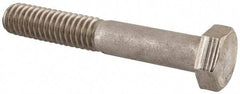 Made in USA - 5/16-18 UNC, 2" Length Under Head Hex Head Cap Screw - Grade 18-8 Stainless Steel, Uncoated, 1/2" Hex - Makers Industrial Supply