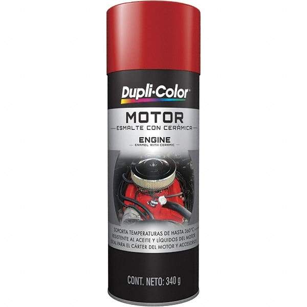 Krylon - 12 oz Ford Red Automotive Heat Resistant Paint - Gloss Finish, 500°F Max Temp, Comes in Aerosol Can - Makers Industrial Supply