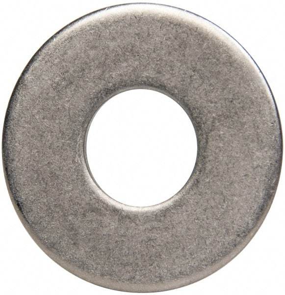 Made in USA - 7/16" Screw, Grade 300 Stainless Steel Standard Flat Washer - 1/2" ID x 1-1/4" OD, 0.064" Thick, Plain Finish, Meets Military Specifications - Makers Industrial Supply