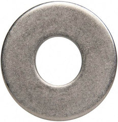 Made in USA - 7/16" Screw, Grade 300 Stainless Steel Standard Flat Washer - 1/2" ID x 1-1/4" OD, 0.064" Thick, Plain Finish, Meets Military Specifications - Makers Industrial Supply