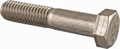 Made in USA - 1/2-13 UNC, 2-1/2" Length Under Head Hex Head Cap Screw - Makers Industrial Supply