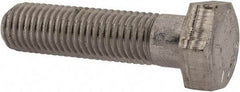 Made in USA - 5/16-24 UNF, 1-1/4" Length Under Head Hex Head Cap Screw - Grade 18-8 Stainless Steel, Uncoated, 1/2" Hex - Makers Industrial Supply