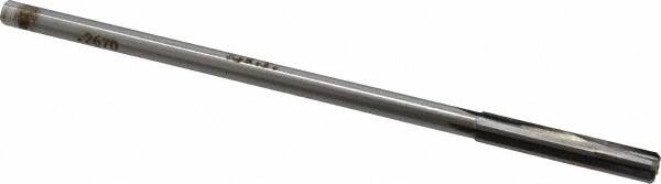 Made in USA - 0.267" Carbide-Tipped 4 Flute Chucking Reamer - Makers Industrial Supply